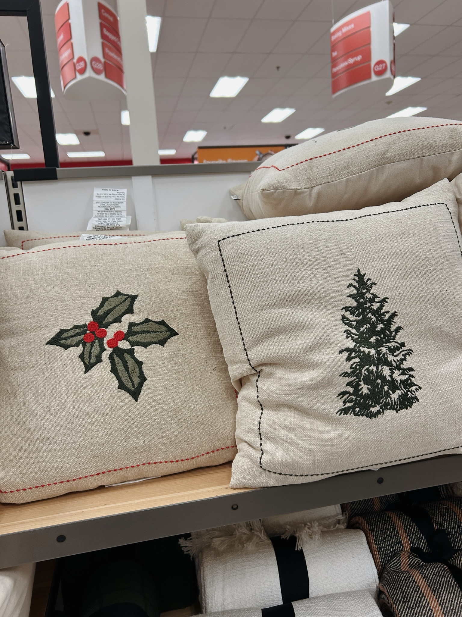 These throw pillows would be perfect to put in your accent chairs, bench in an entryway, kids rooms, etc  

#LTKHoliday #LTKHome #LTKSeasonal