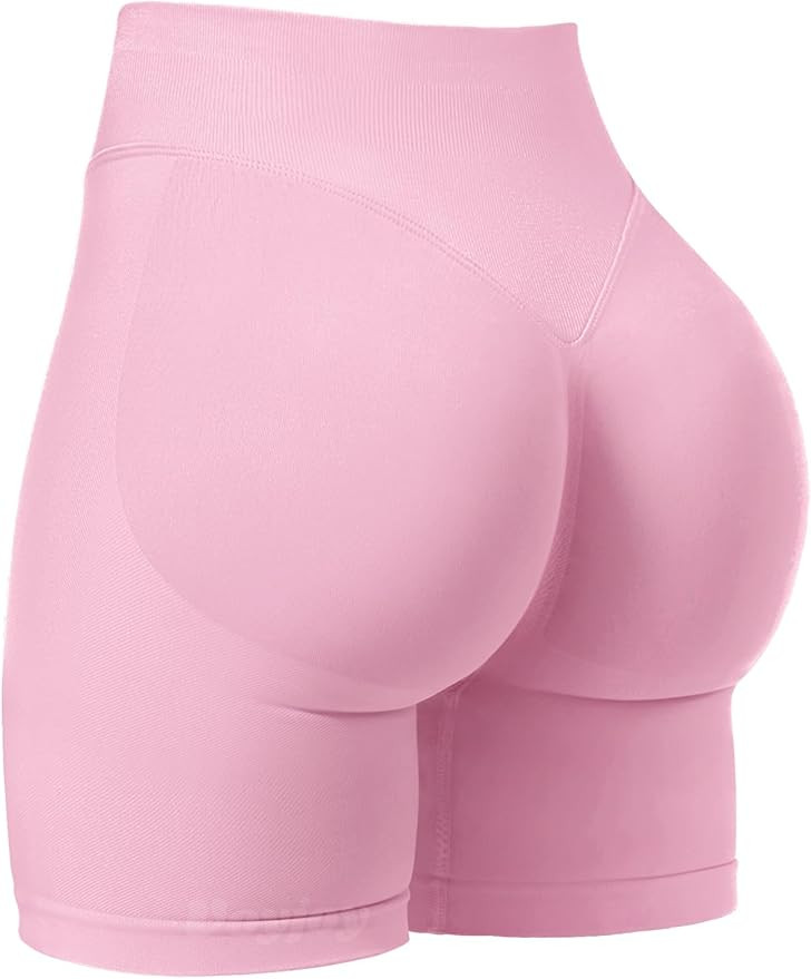 VOYJOY Women Workout Impact Shorts 3.6"/ 4.5"/ 6" Scrunch Butt Lifting Gym Shorts Seamless Booty ... | Amazon (US)