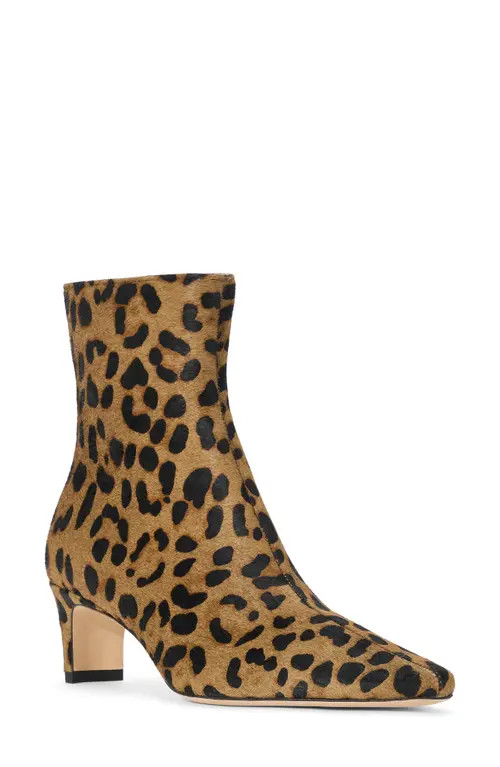 STAUD Wally Ankle Boot in Cheetah at Nordstrom, Size 39 | Nordstrom