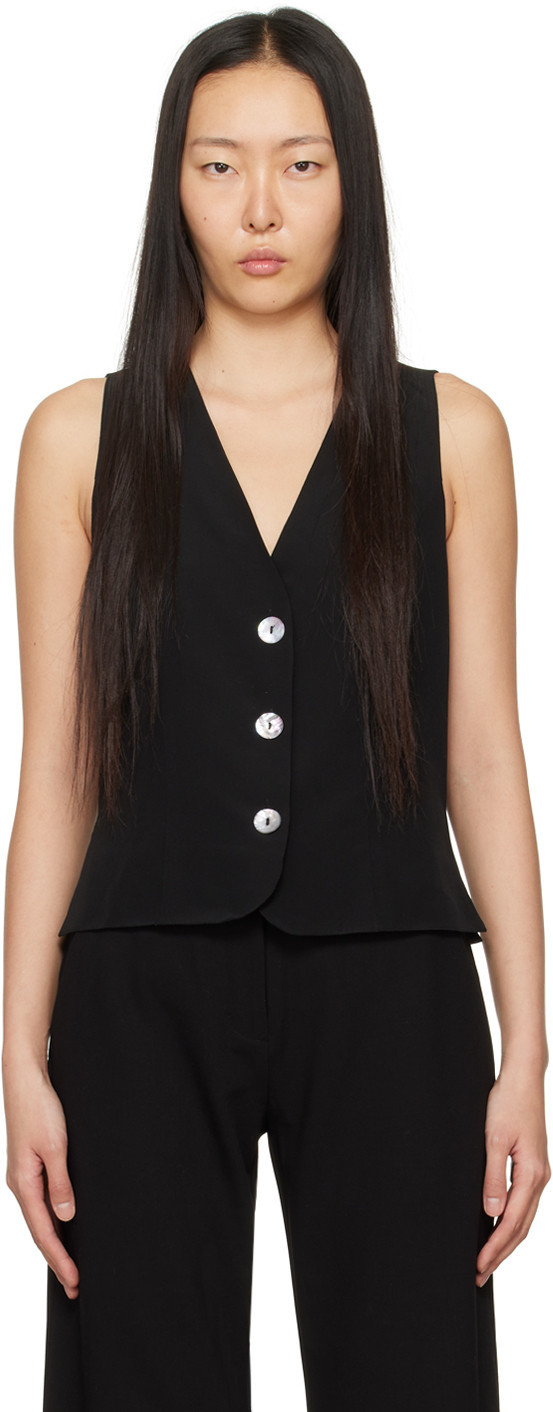 BEC + BRIDGE Black Piper Vest | SSENSE