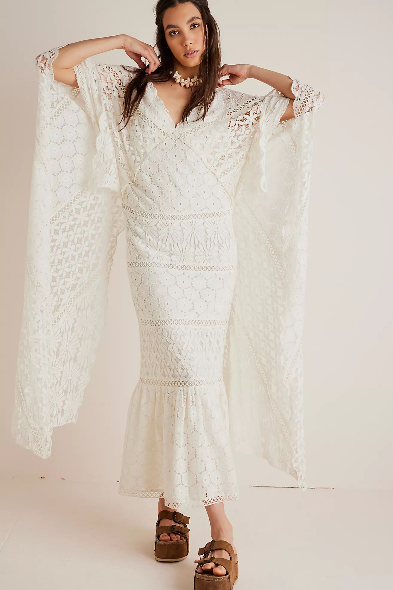 Lilywhite Swansong Maxi Dress | Free People (Global - UK&FR Excluded)
