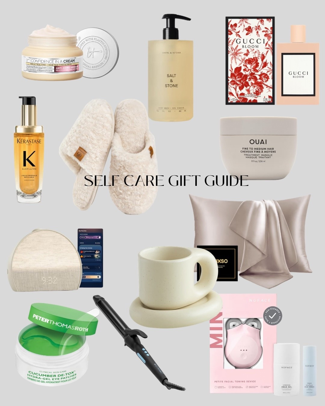 perfect gift guide for those self care lovers! Everything 🔗’d + more 🤍 #selfcare #giftguide #christmasgifts #amazonfinds #haircare #skincare #beautyfavorites #aestheticgift #cybermonday

#LTKselfcare #LTKSaleAlert #LTKCyberWeek