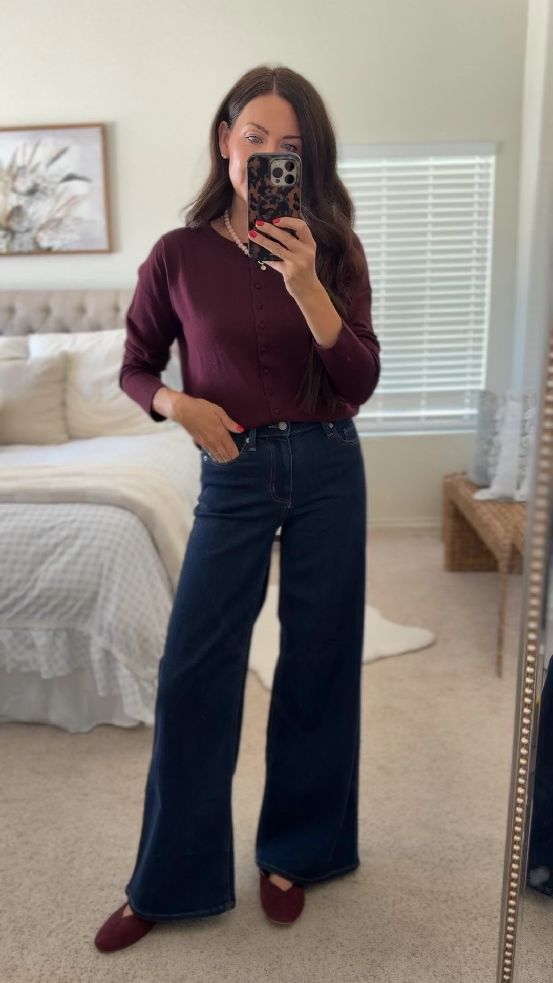 Target wide leg jeans on sale! Wearing a 4 regular, I’d suggest going up they run a tad tight. Medium in sweater I’m loving! Especially if you have a hot fall

#LTKSaleAlert #LTKSeasonal #LTKmomlife