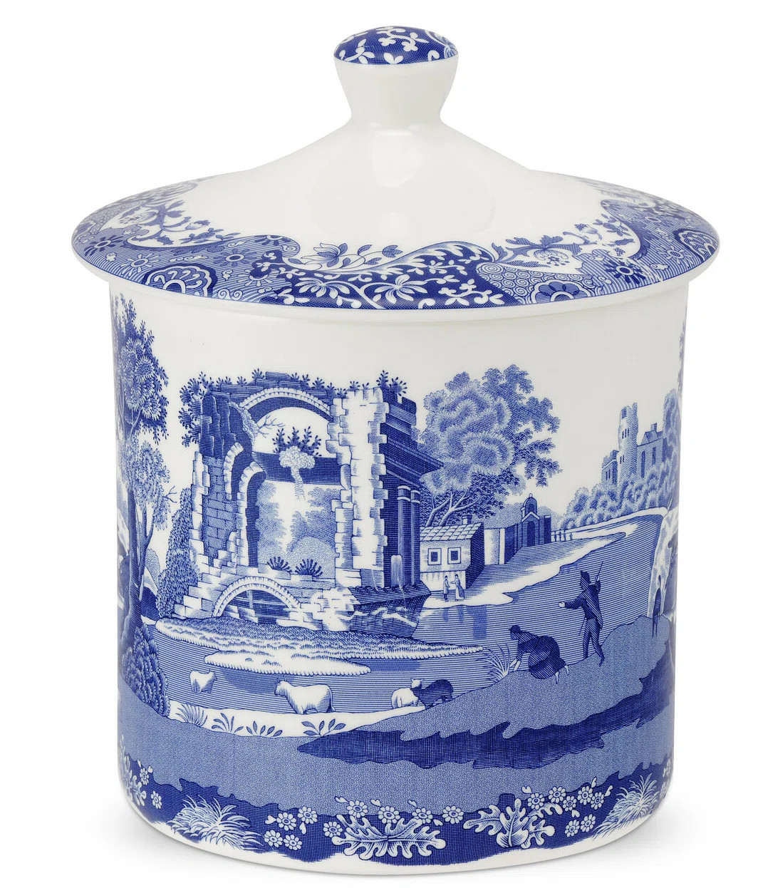 Spode Blue Italian Storage Jar 7.5" & Reviews | Wayfair | Wayfair North America