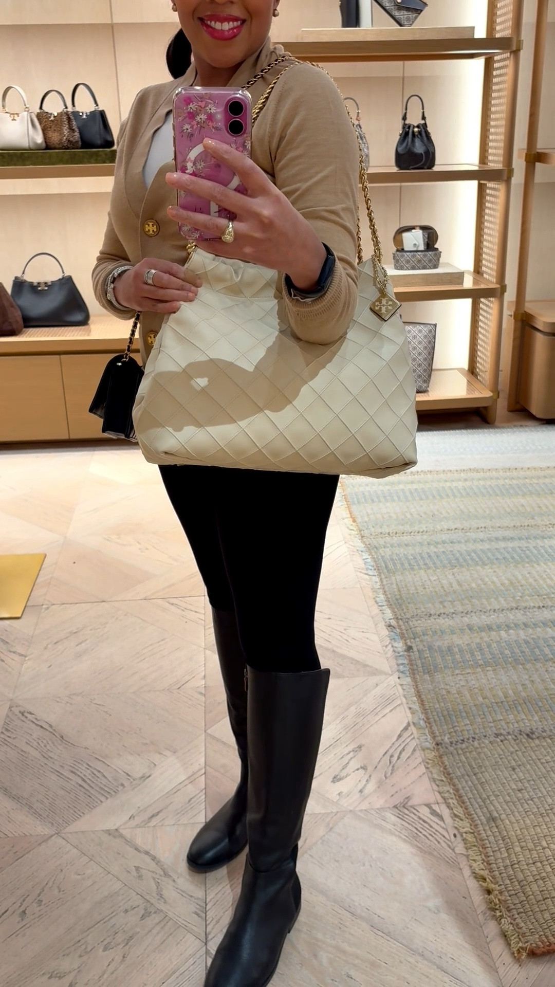The Fleming soft Hobo by Tory Burch makes looking elegant easy with the buttery soft leather, quilted design, and chain strap. I own this bag and it’s incredibly light and perfect for work!

#LTKdayinmylife #LTKOver40 #LTKWorkwear