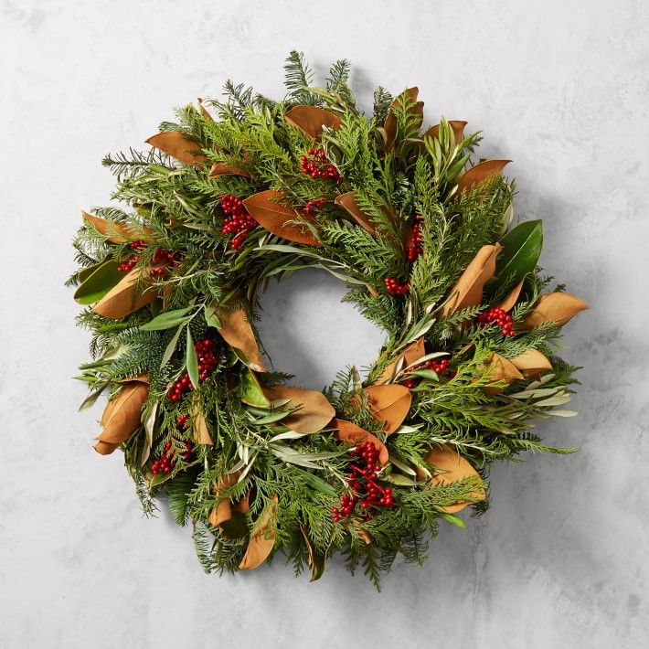 Jeff Leatham Parisian Christmas Wreath | Williams-Sonoma