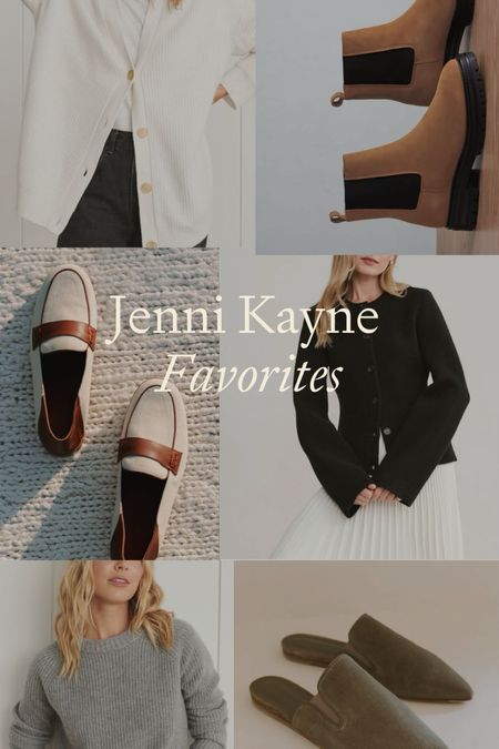 My favorite Jenni Kayne staples for all year round! #jennikayne #jennikaynesweaters #jennikaynefootwear