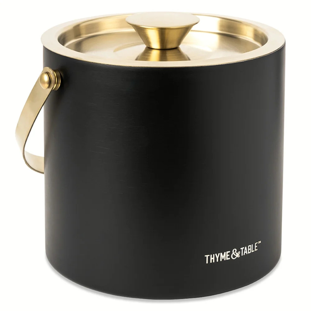 Thyme & Table Stainless Steel Ice Bucket - Walmart.com | Walmart (US)