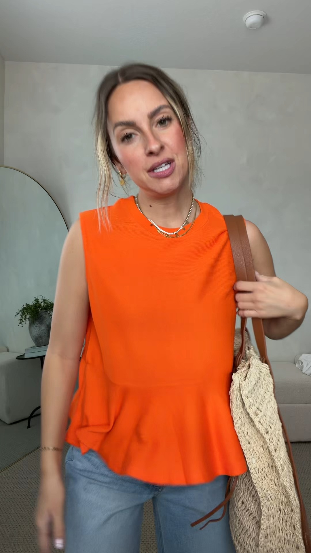 How cute is this top for spring and summer! OBSESSED! 

 #LTKootd #LTKmomlife #LTKSeasonal