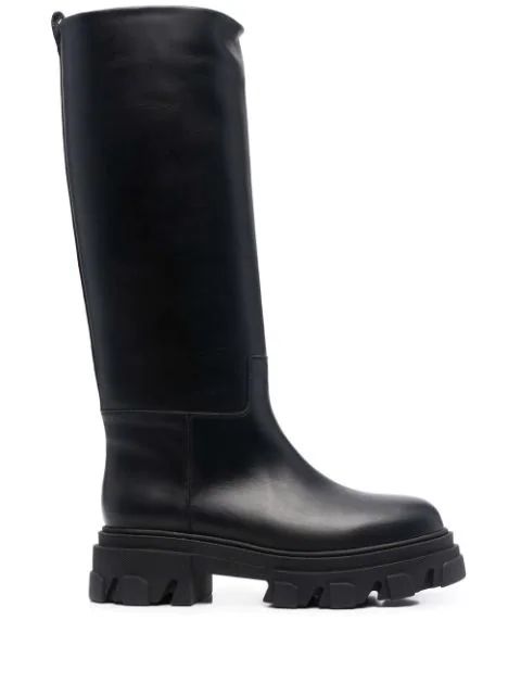 GIABORGHINI Perni 07 Leather Boots  - Farfetch | Farfetch Global