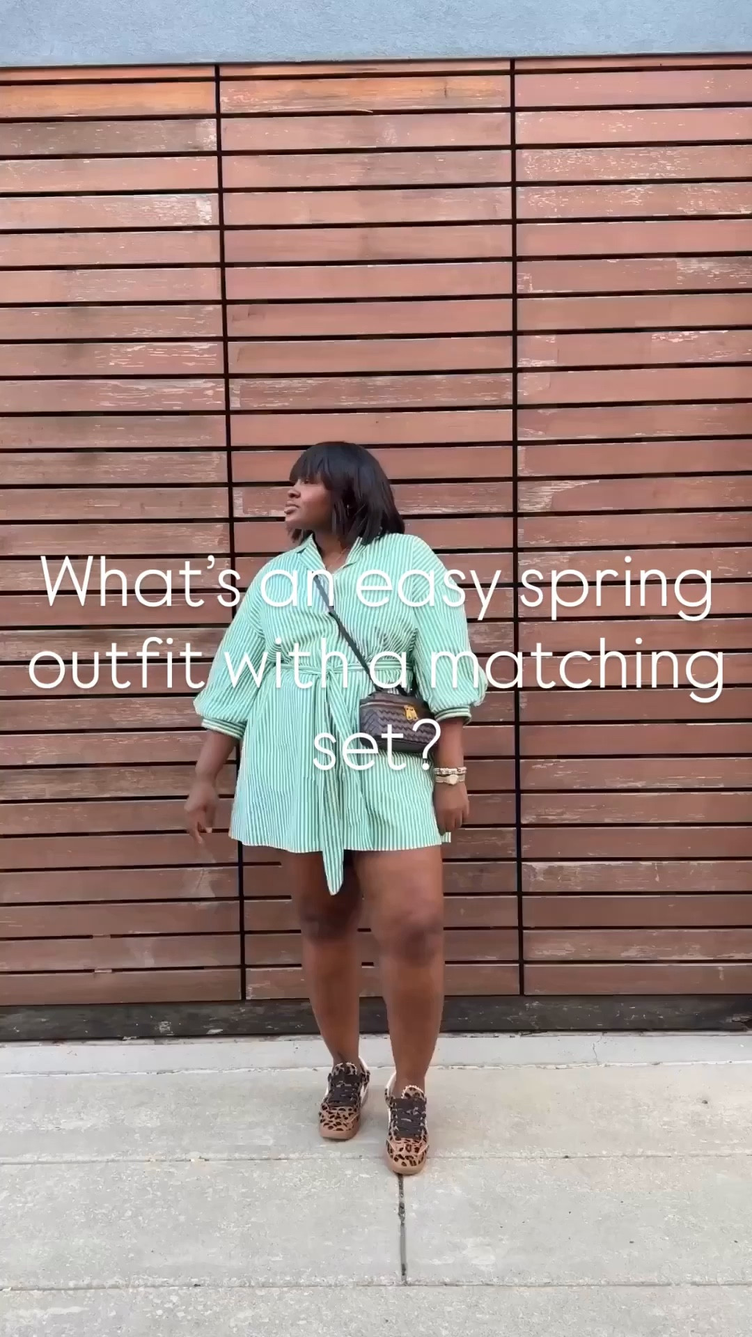 A good matching set can make getting ready so much easier. The coordinated look already does most of the work, so all you need are a few accessories to finish it off. #matchingset #springoutfit #casualstyle #everydayoutfit #effortlessfashion #outfitinspo #springstyle #plussizefashion #styleideas #ltkstyle

#LTKootd #LTKMidsize #LTKSeasonal