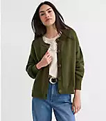 Oversized Chunky Cardigan | LOFT