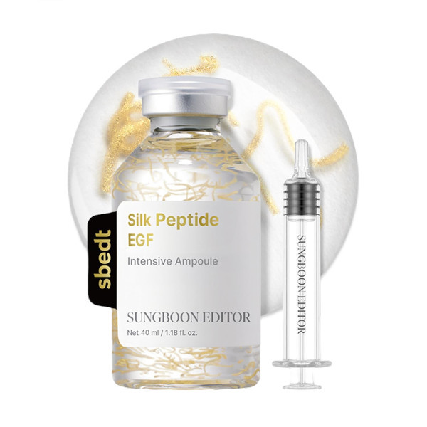 SUNGBOON EDITOR - Silk Peptide EGF Intensive Ampoule - 40ml | Stylevana