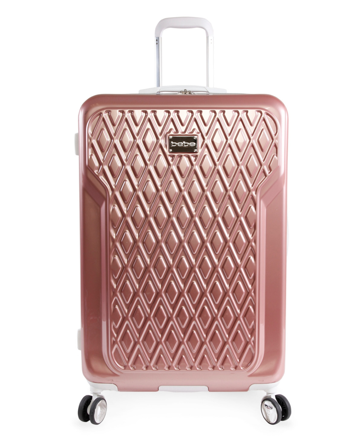 Bebe Stella 29" Hardside Check-In Spinner - Rose Gold | Macy's