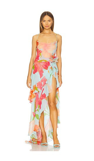 retrofete Samara Dress in Blue. - size XXS | Revolve Clothing (Global)