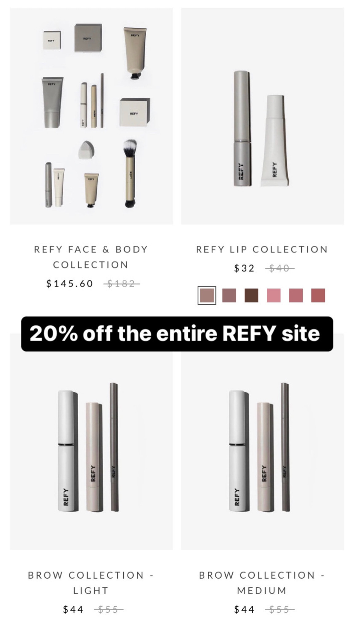 REFY Black Friday Sale now live! 20% off the entire site 

#LTKsalealert #LTKCyberweek #LTKGiftGuide