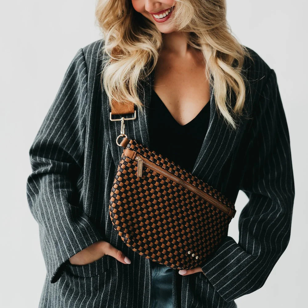Westlyn Woven Bum Bag | Pretty Simple
