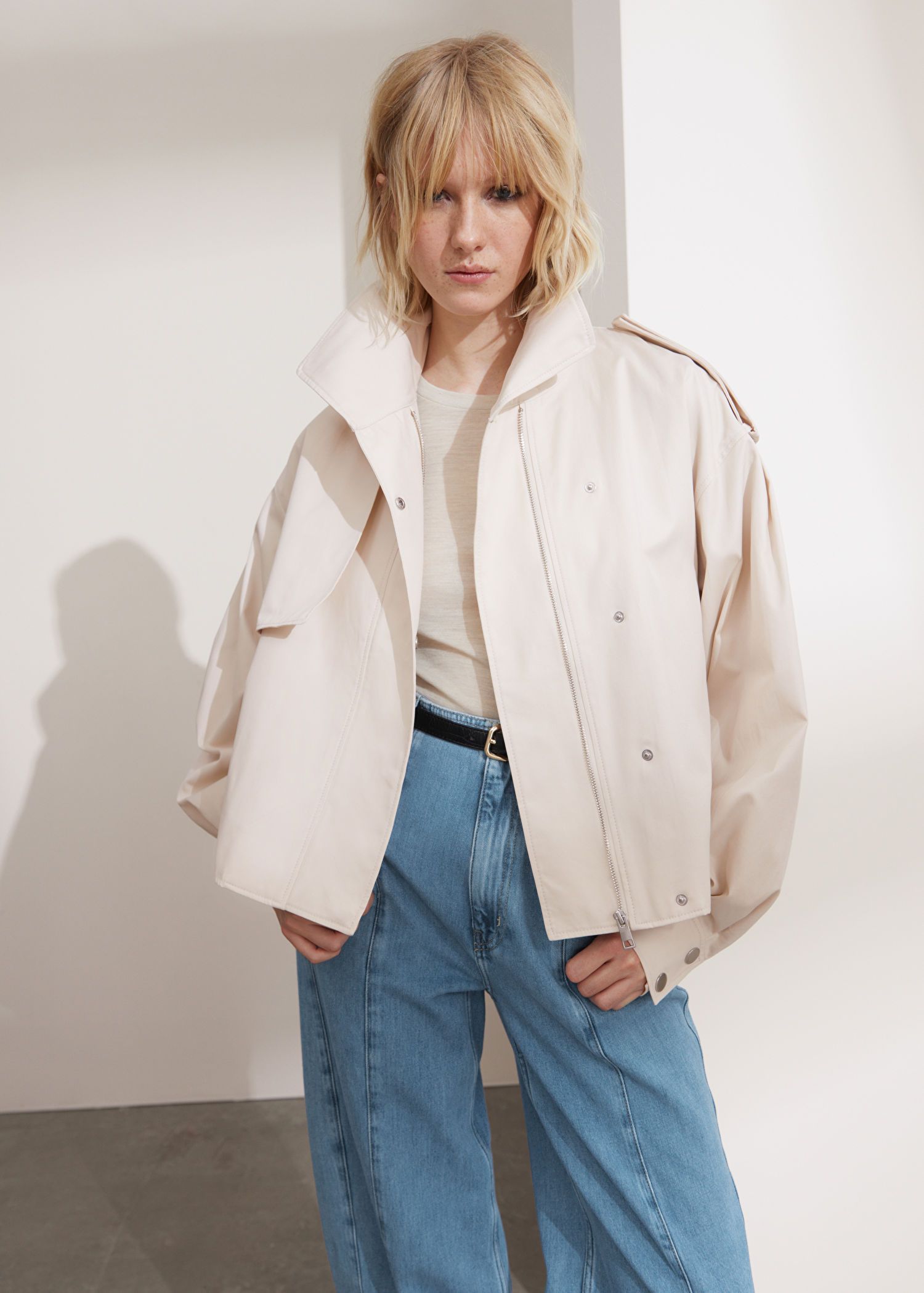 Oversized Belted Jacket | & Other Stories US