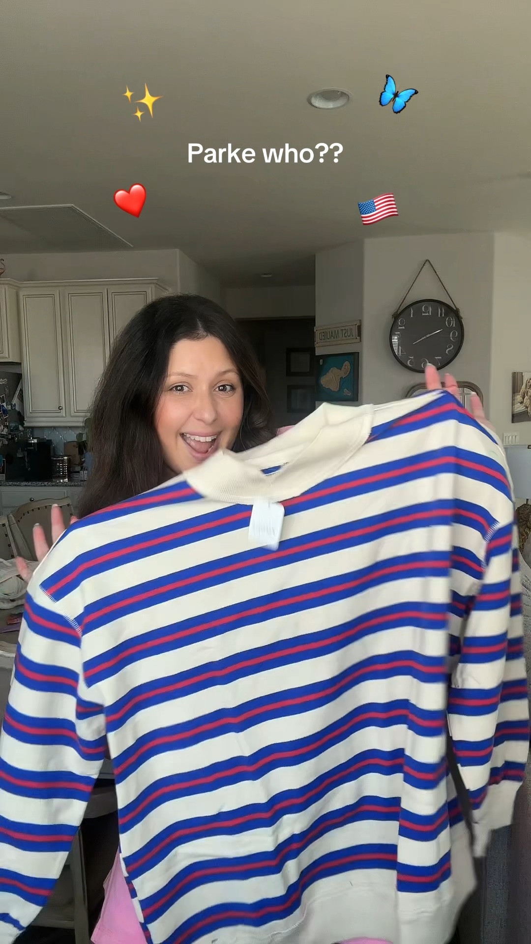 4th of July mockneck ❤️🤍🦋

#LTKSeasonal #LTKootd