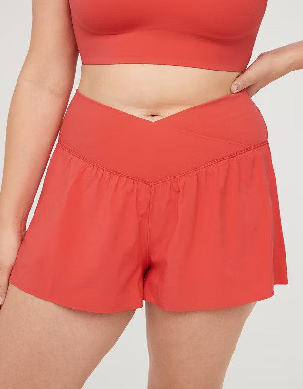 OFFLINE By Aerie Real Me Crossover Flowy Short | Aerie