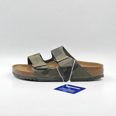 Birkenstock Arizona Desert Soil Camoflauge Green Narrow Fit - Size 7W US / 38 EU | eBay | eBay US