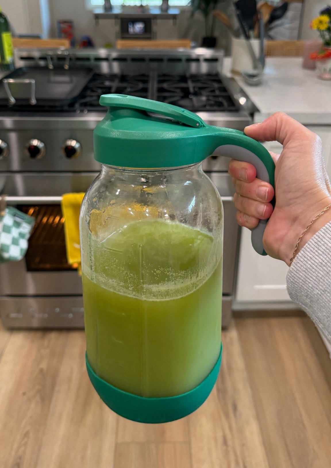 Glass pitcher. Green juice pitcher. Amazon home. 

#LTKmomlife #LTKHome #LTKfoodie