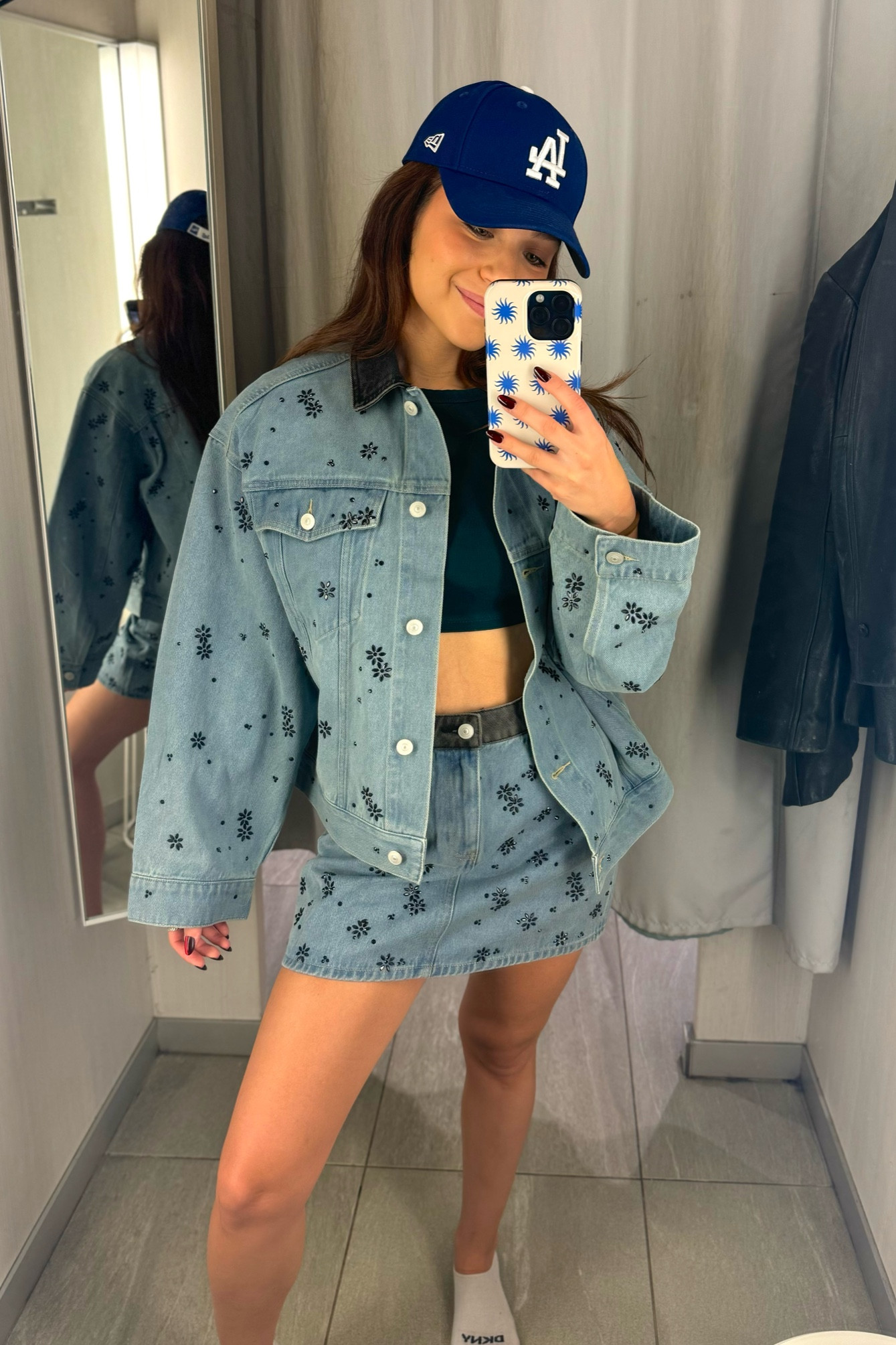 Fall outfit comin in 🔥Denim jacket and denim skirt matching denim set from H&M 🍂

#LTKFindsUnder100 #LTKSeasonal #LTKStyleTip