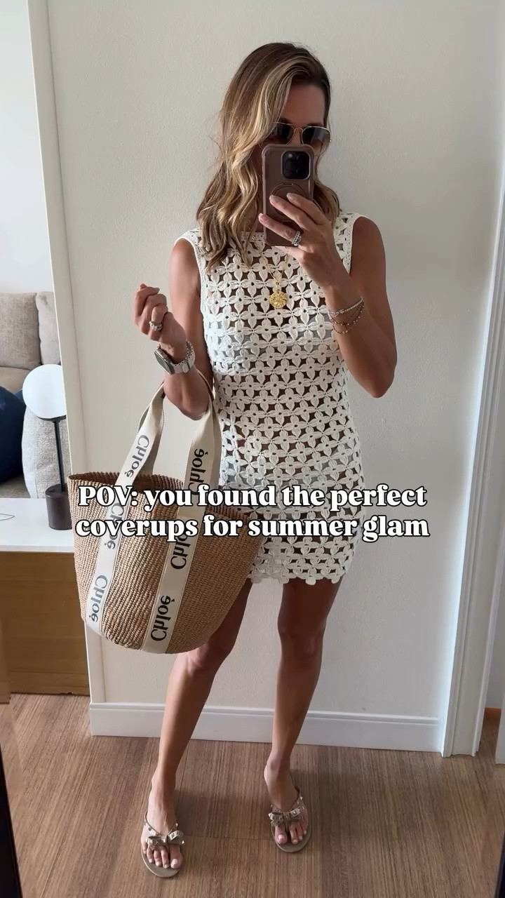 ❤️ + C0mment SUN to shop these great summer coverups that you will want to wear on repeat on summer long 

From neutrals to bright colors there is a little fun for everyone — which look is your favorite? ☀️ 

#summerlook #swimsuitcoverup
