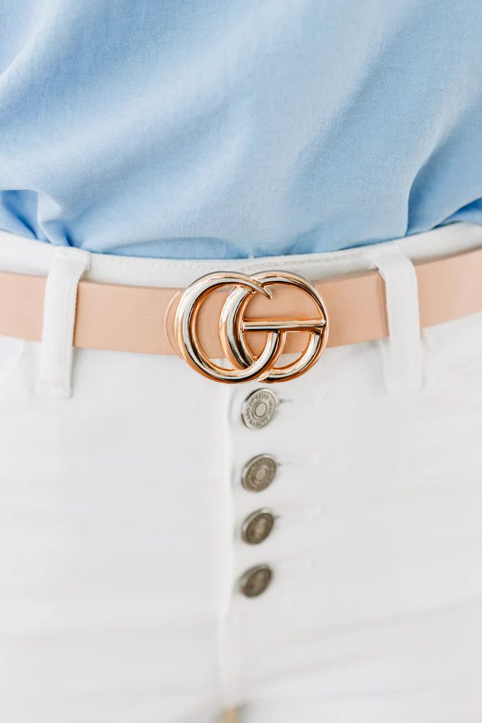 Be With You Blush Pink Belt | The Mint Julep Boutique