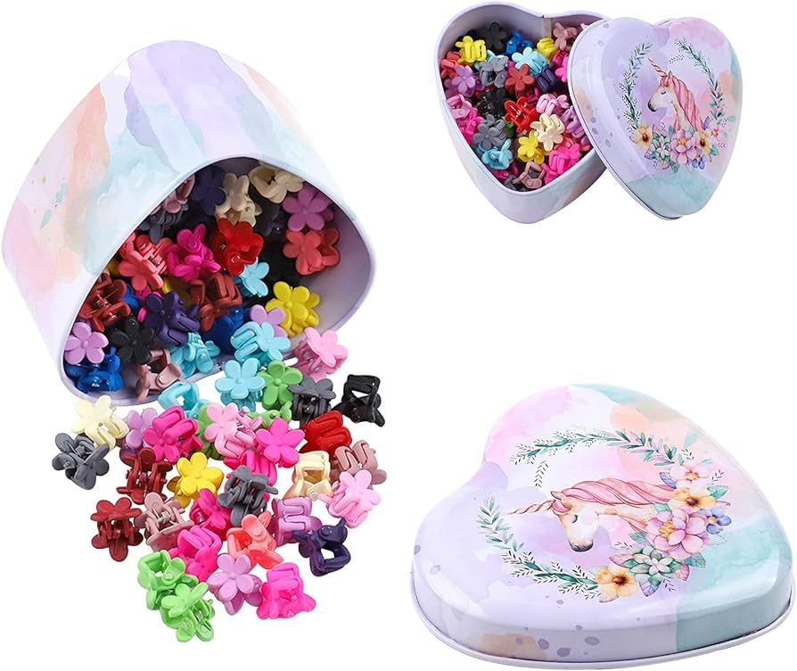 choicbaby 80PCS Baby Hair Clips for Girls 16 Different Variety of Colors Cute Baby Hair Accessori... | Amazon (US)