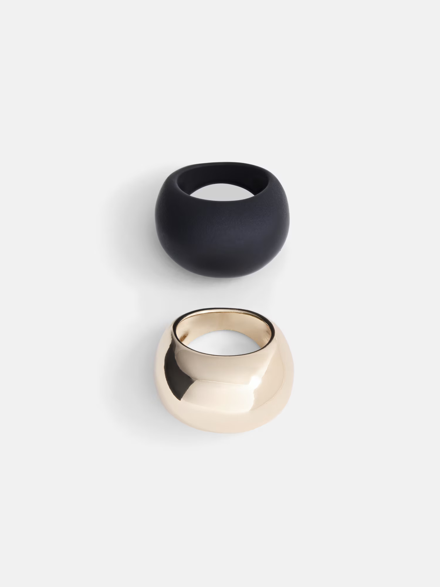Scoop Bubble Rings, Two-Tone, 2-Piece Set | Walmart (US)