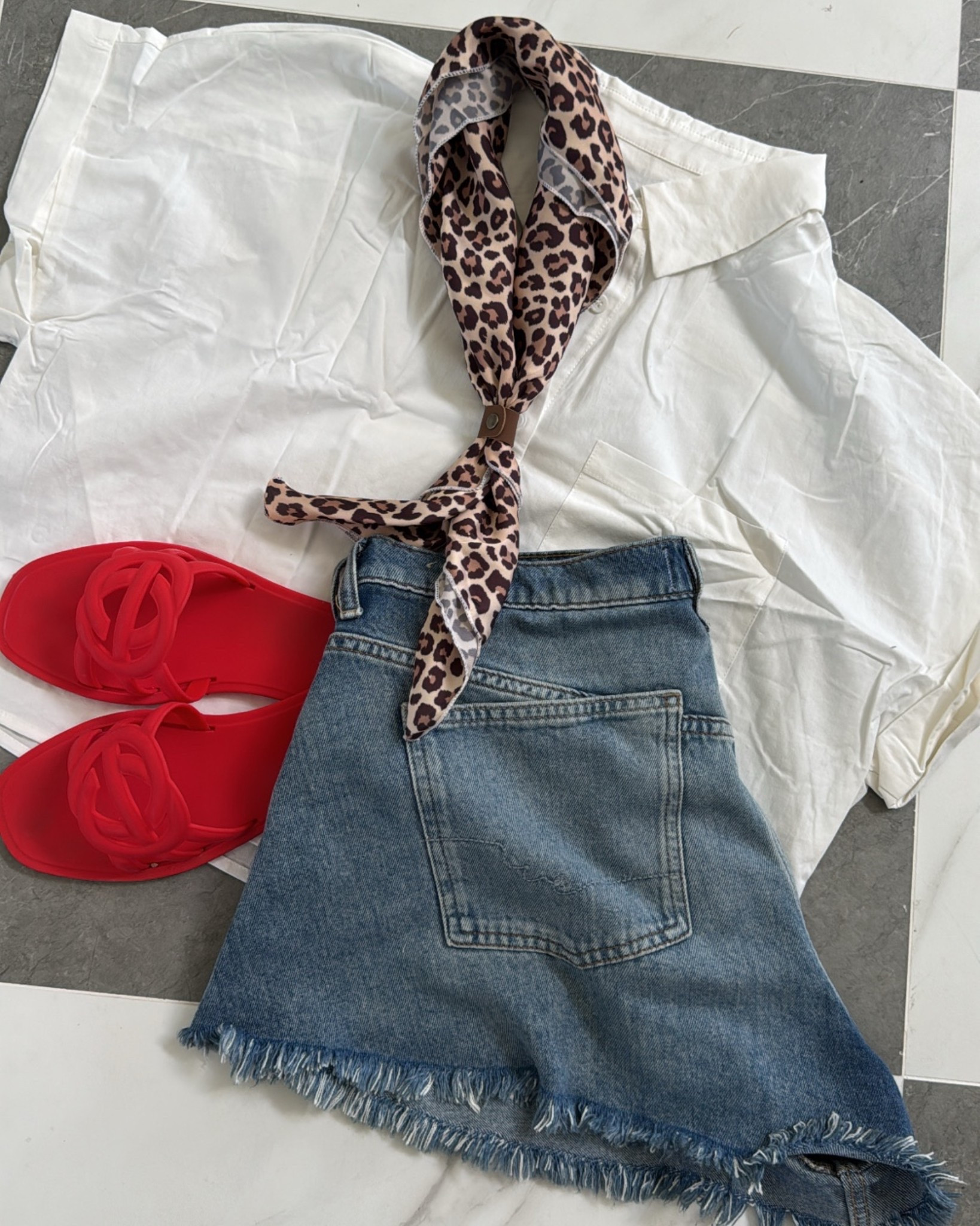 July 4th outfit. 4th of July outfit. Independence Day. Summer fashion. Prime day. Amazon prime day. Deals.. Amazon. Prime day deals.bed. Home. Shorts. Denim, sandals. Scarf.

#LTKmomlife