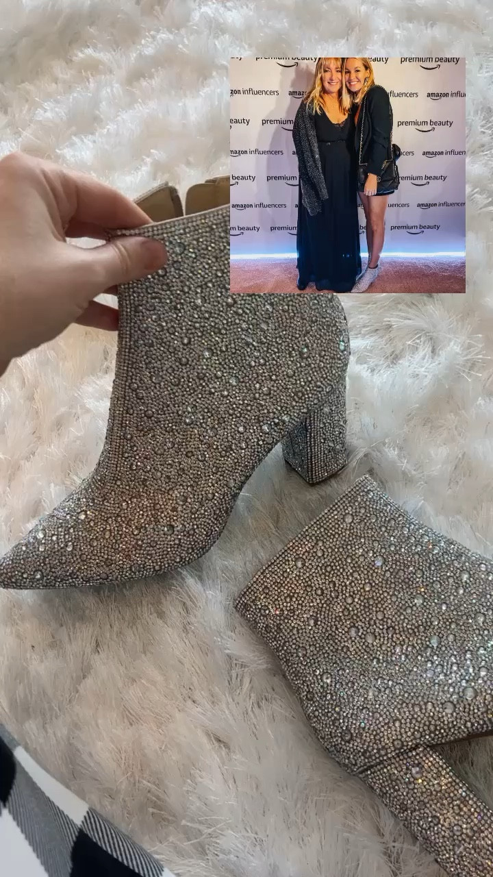 Betsey Johnson rhinestone booties from Amazon are still on sale! #founditonamazon 

#LTKfindsunder100 #LTKshoecrush #LTKstyletip
