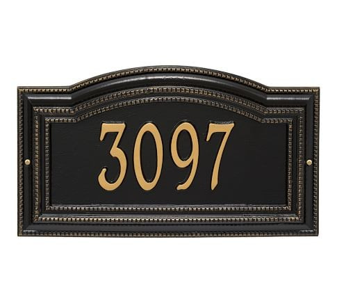 Arbor Grande Address Wall Plaques | Pottery Barn (US)