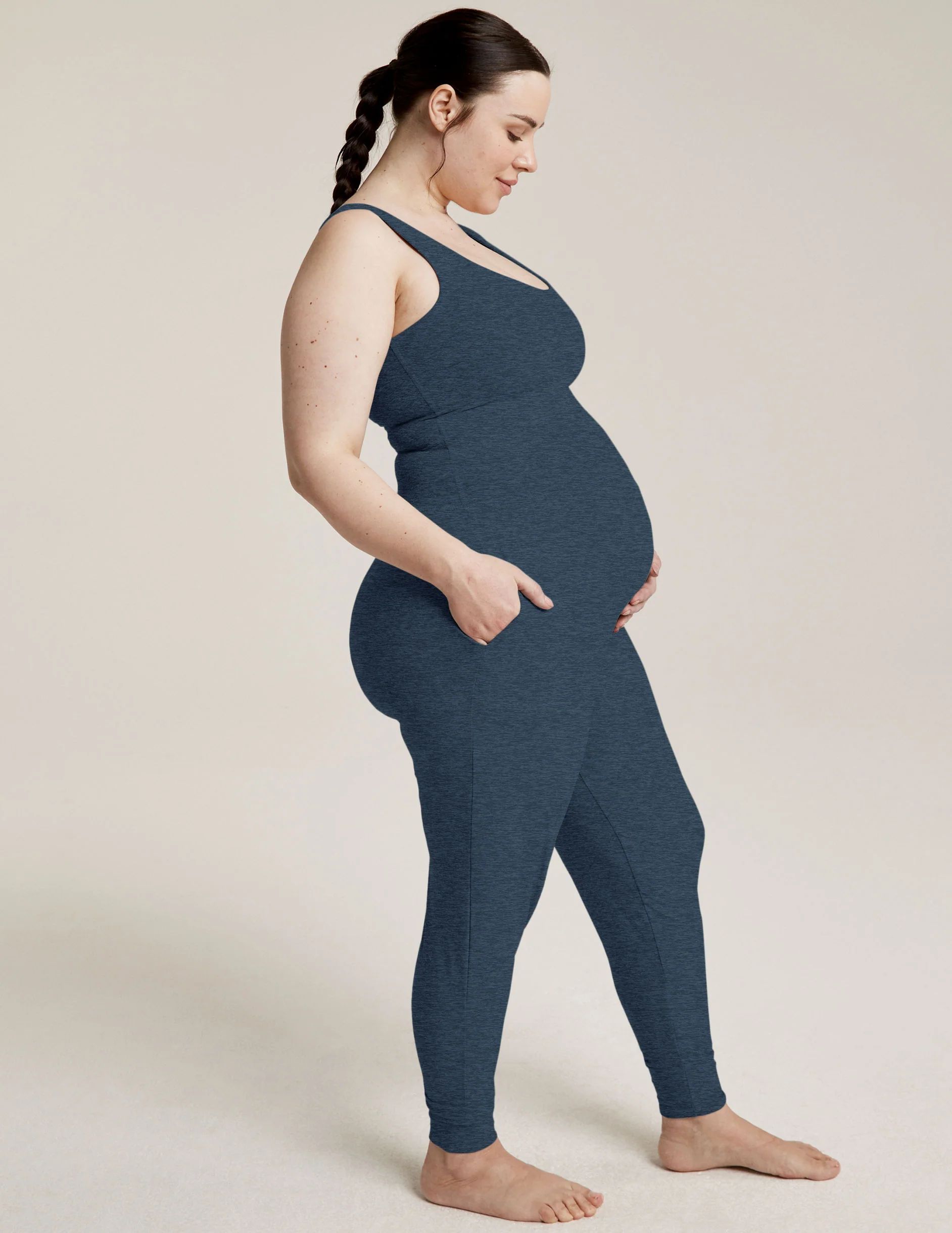 Spacedye Grow In Comfort Maternity Jumpsuit | Beyond Yoga | Beyond Yoga