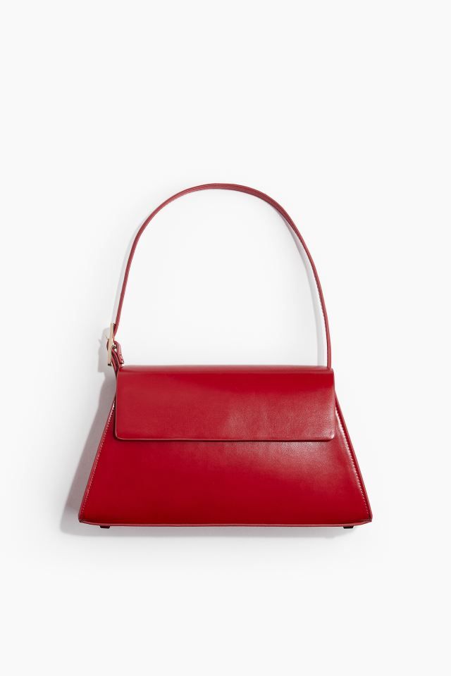 Flared shoulder bag - Red - Ladies | H&M GB | H&M (UK, MY, IN, SG, PH, TW, HK)