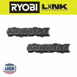 RYOBI LINK Wall Rails (2-Pack)-STM504 - The Home Depot | The Home Depot