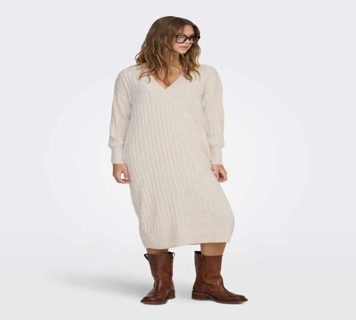 Midi length Knitted Dress | ONLY® | Only.com