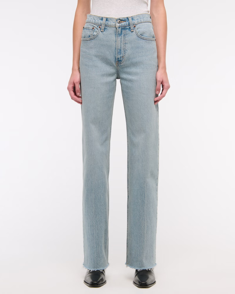 High Rise 90s Relaxed Jean | Abercrombie & Fitch (US)