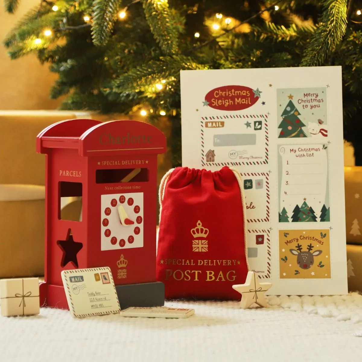 Personalised Wooden Post Box Sorter Toy | My 1st Years (Global)