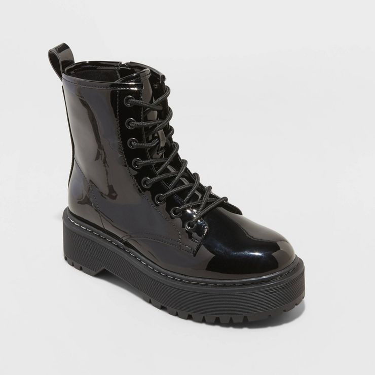 Women's Erin Combat Boots - A New Day™ | Target