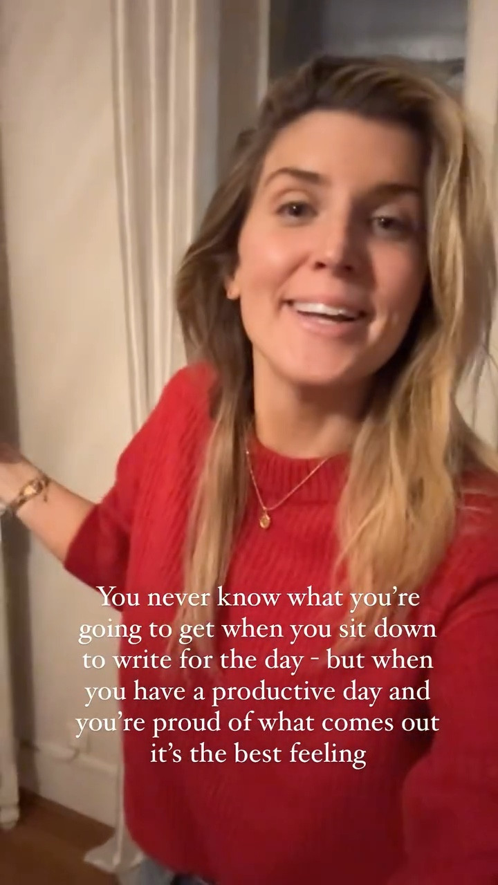 Had such a productive day of writing yesterday! Here’s the red sweater from my stories! ❤️

#LTKSeasonal #LTKWatchNow #LTKStyleTip