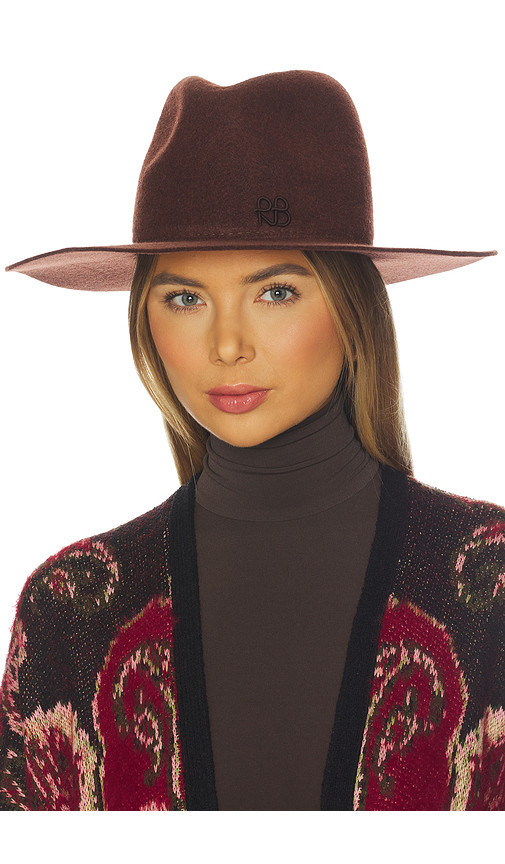 Ruslan Baginskiy Fedora Hat in Brown. Taglia M. Also in S. | Revolve Clothing (Global)