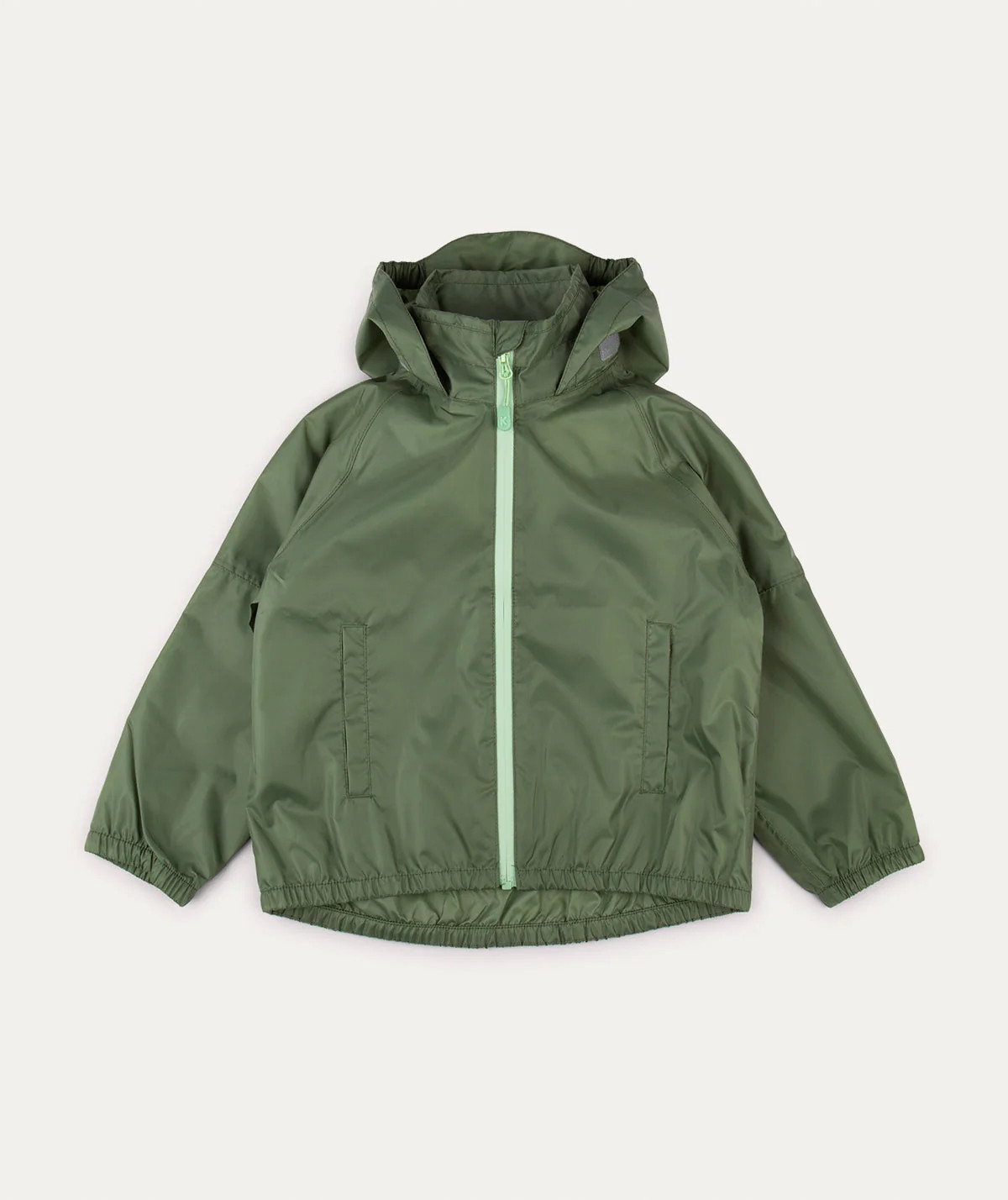 Packaway Waterproof Jacket - Green  Dill | KIDLY