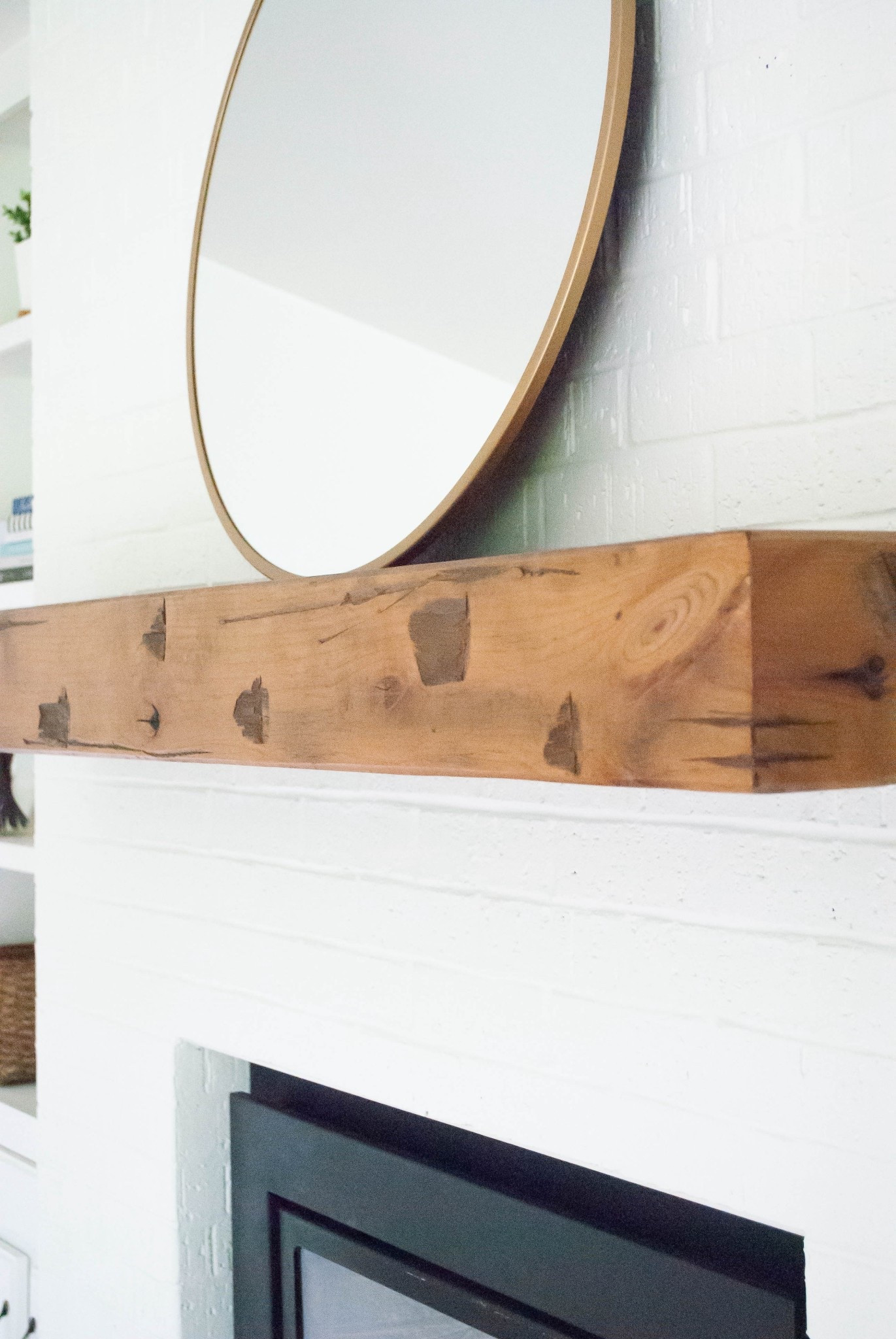 A mantel and fireplace can be a beautiful focal point for a room and a great place to change decor seasonally. 