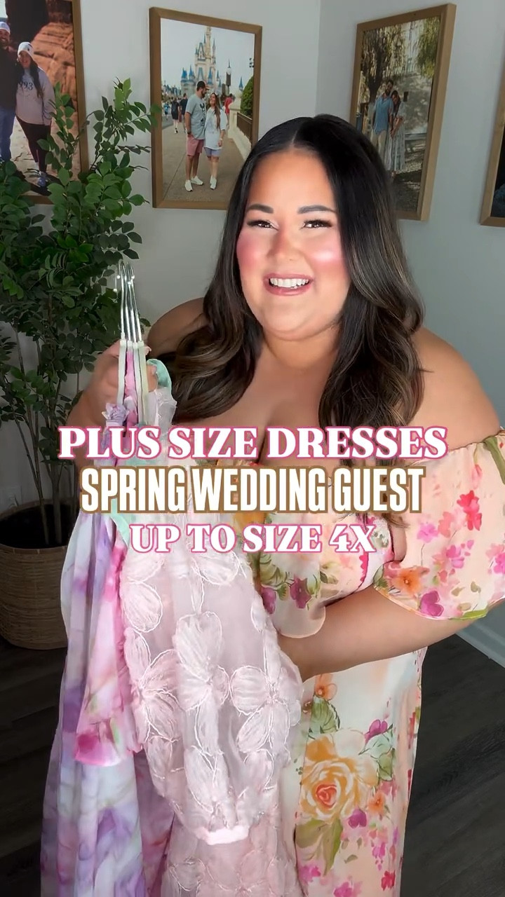 ✨ Plus size✨wedding guest dress roundup for Spring + Summer!🌸🙌🏻😍
we're talking true plus size options,
available up to a size 26 or 4X! Gorgeous pastels and florals for Spring and super flattering fits for your curves!

#LTKWedding #LTKPlusSize #LTKSeasonal