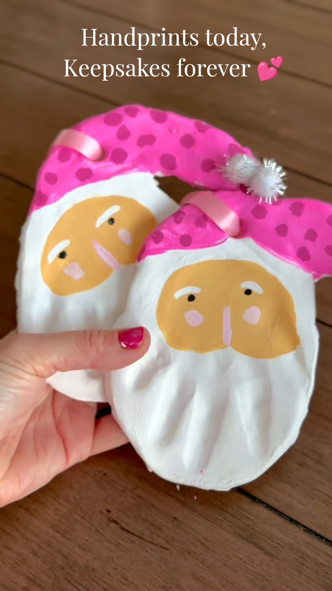 Handprints today, keepsakes forever 💕 

#LTKmomlife #LTKHoliday #LTKKids