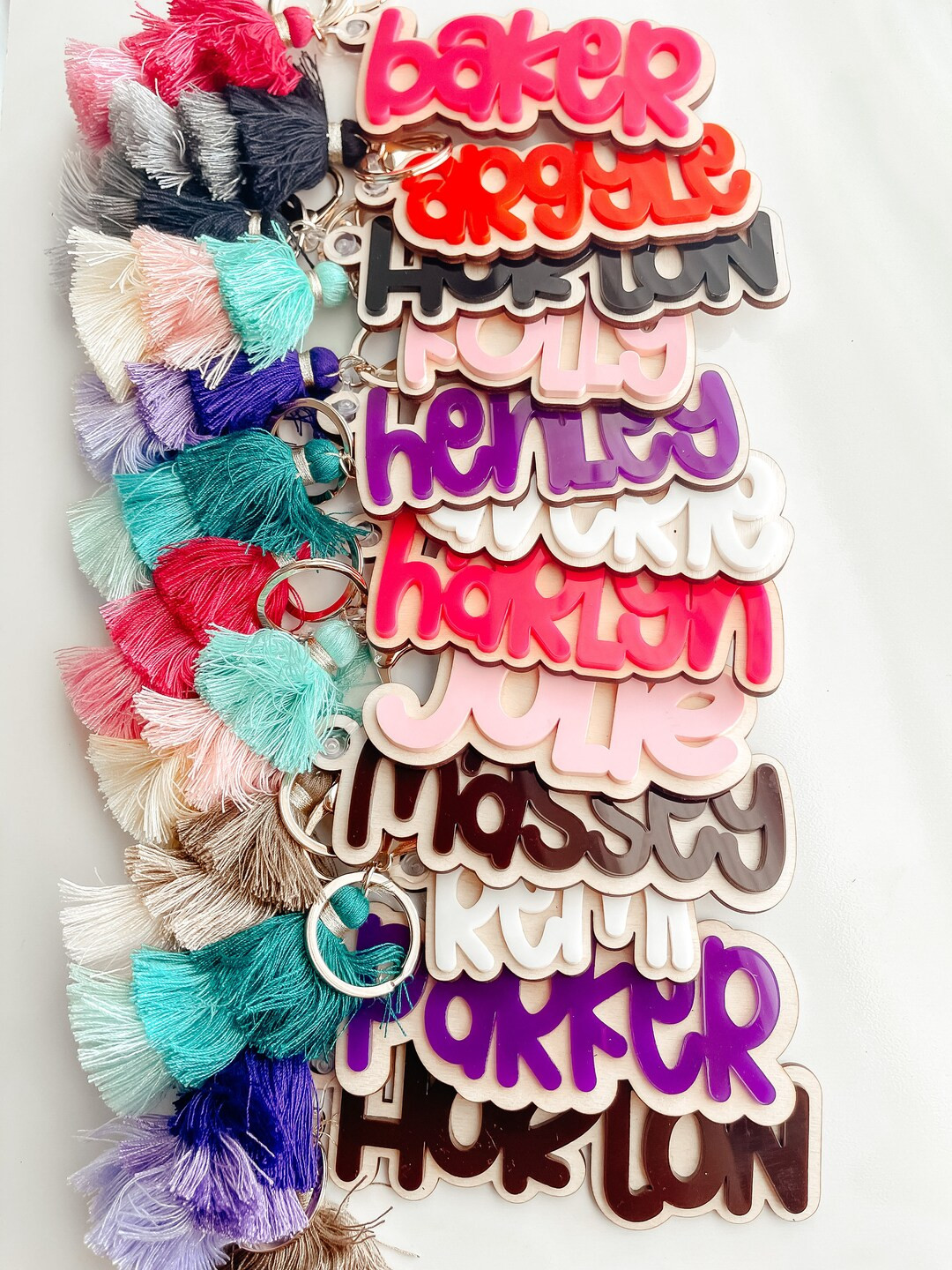 Tassel Bag Tag | Etsy (US)