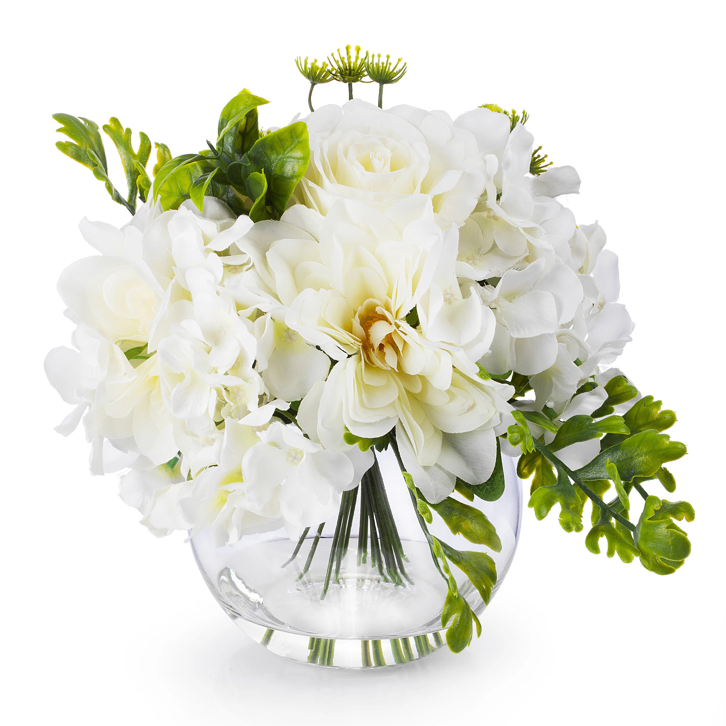 House of Hampton® Silk Arrangement in Vase & Reviews | Wayfair | Wayfair North America
