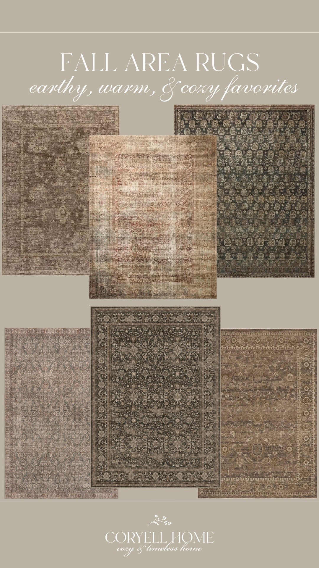 Earthy, warm, and vintage area rugs ✨ I absolutely love these finds (we even own a few!) especially for the autumn season. The patterns are so beautiful and can totally transform a home. 🤎

#LTKHome